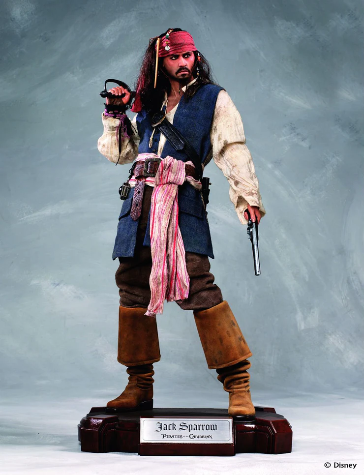 Cinemaquette Pirates of the Caribbean Captain Jack Sparrow Limited 1,000 pieces