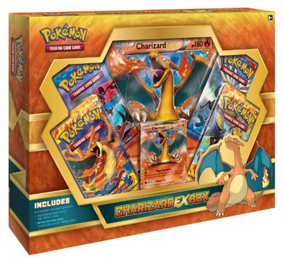 Pokemon EX Box Set Charizard year 2014 with 4 packs including Flash Fi –  yellowboxcollectables
