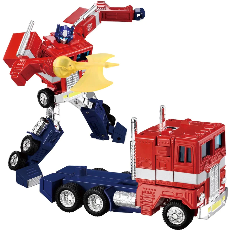 Transformers Masterpiece Missing Link C-02 Optimus Prime Animated Action Figure