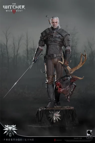 The Witcher 3 Wild Hunt Geralt of Rivia 1/2 Scale Statue