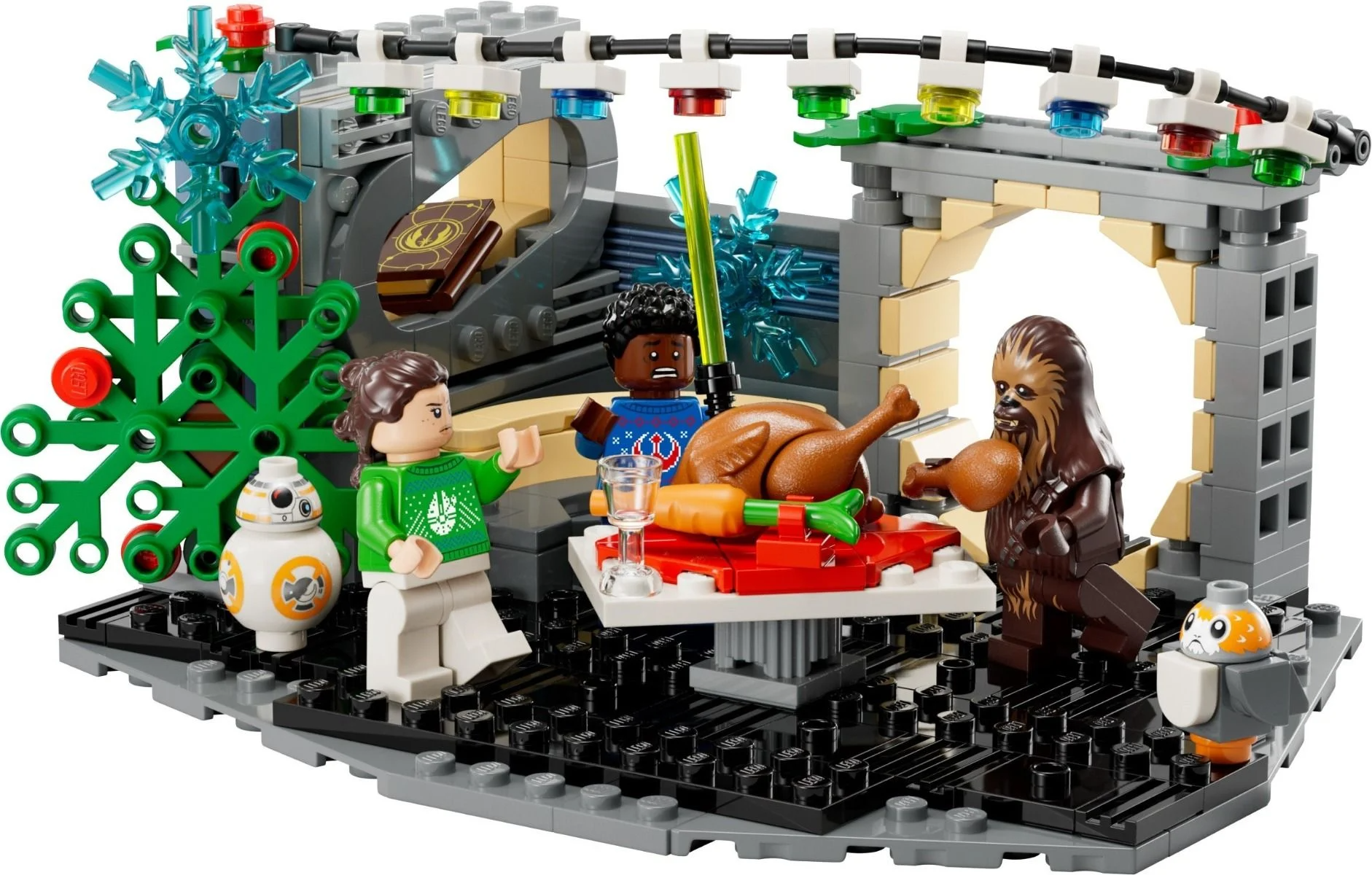 LEGO Star Wars Millennium Falcon Holiday Diorama