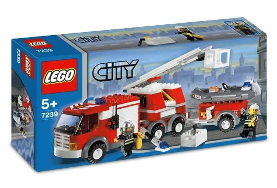 LEGO City Fire Truck yellowboxcollectables