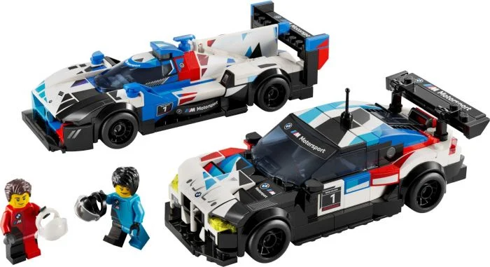 LEGO Speed Champions BMW M4 GT3 & BMW M Hybrid V8 Race Cars