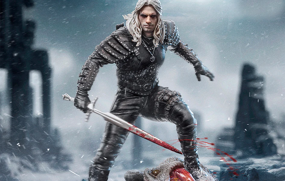 THE WITCHER GERALT OF RIVIA HENRY CAVILL 1/10 BDS ART SCALE