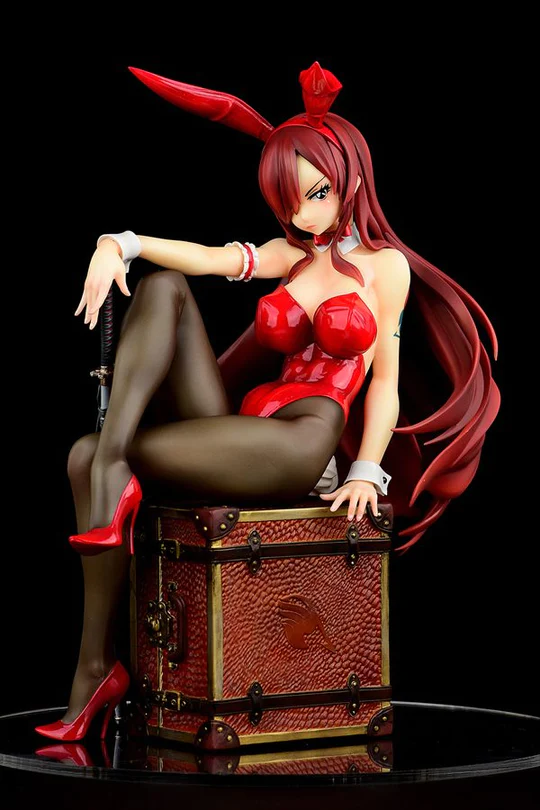 Fairy Tail Erza Scarlet 1/6 Bunny girl Style Type Rosso