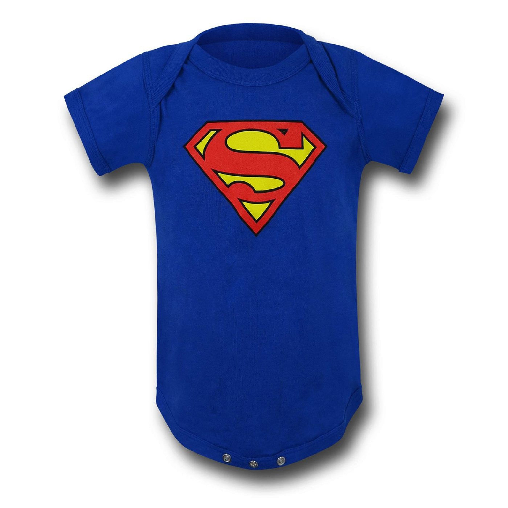 Superman Classic Symbol Infant Snapsuit