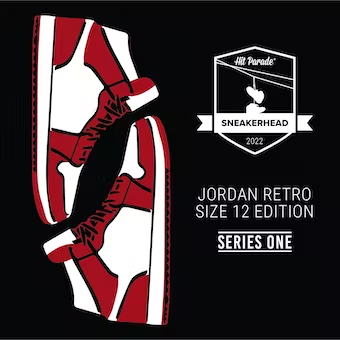 Sneakerhead Jordan Retro Size 12 Edition Series 1 Hobby Box