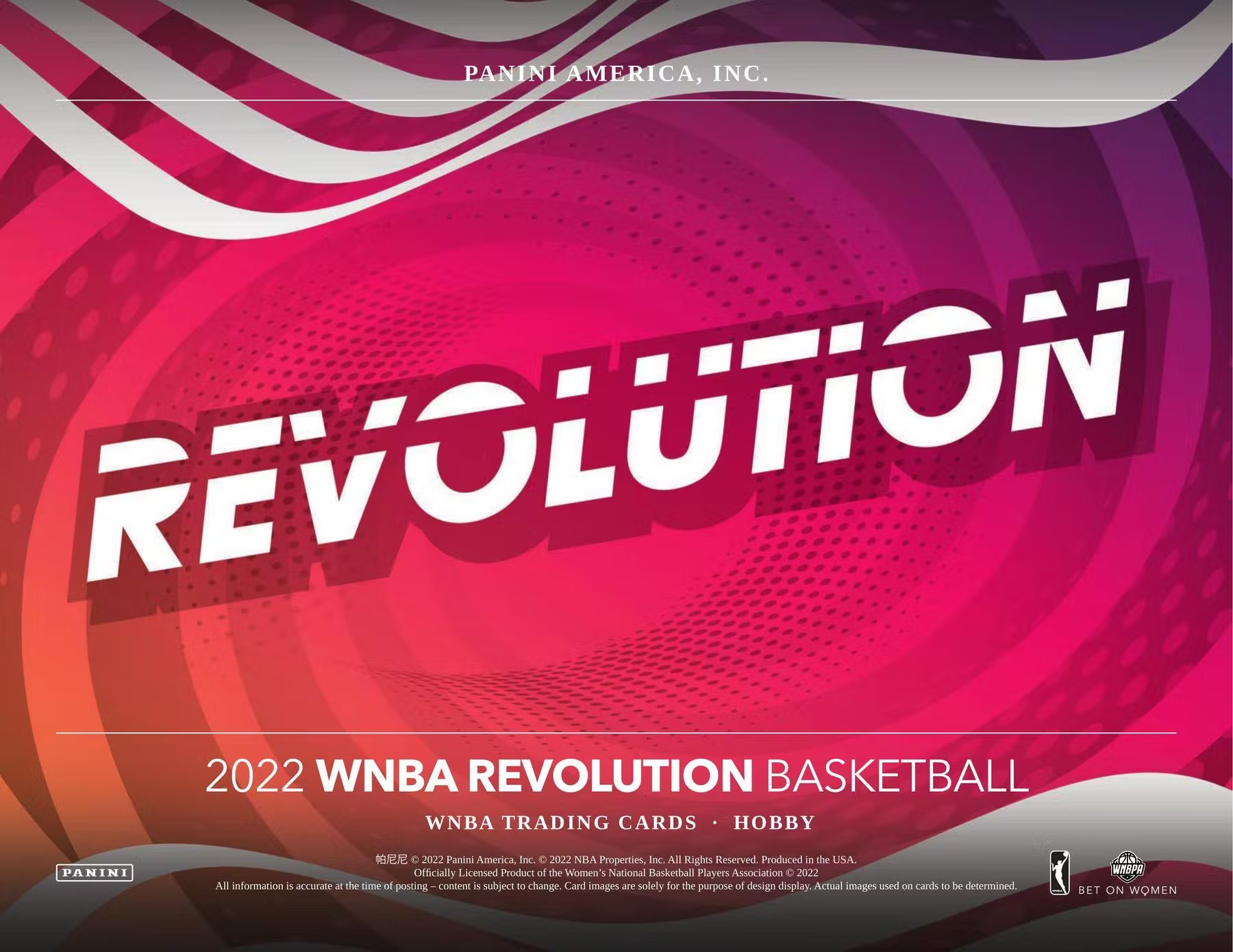 Revolution WNBA Basketball Hobby Box