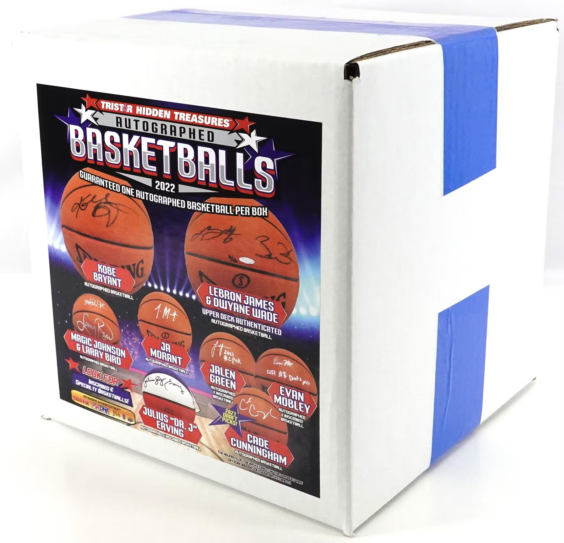 Hidden Treasures Autographed Basketball Hobby Box