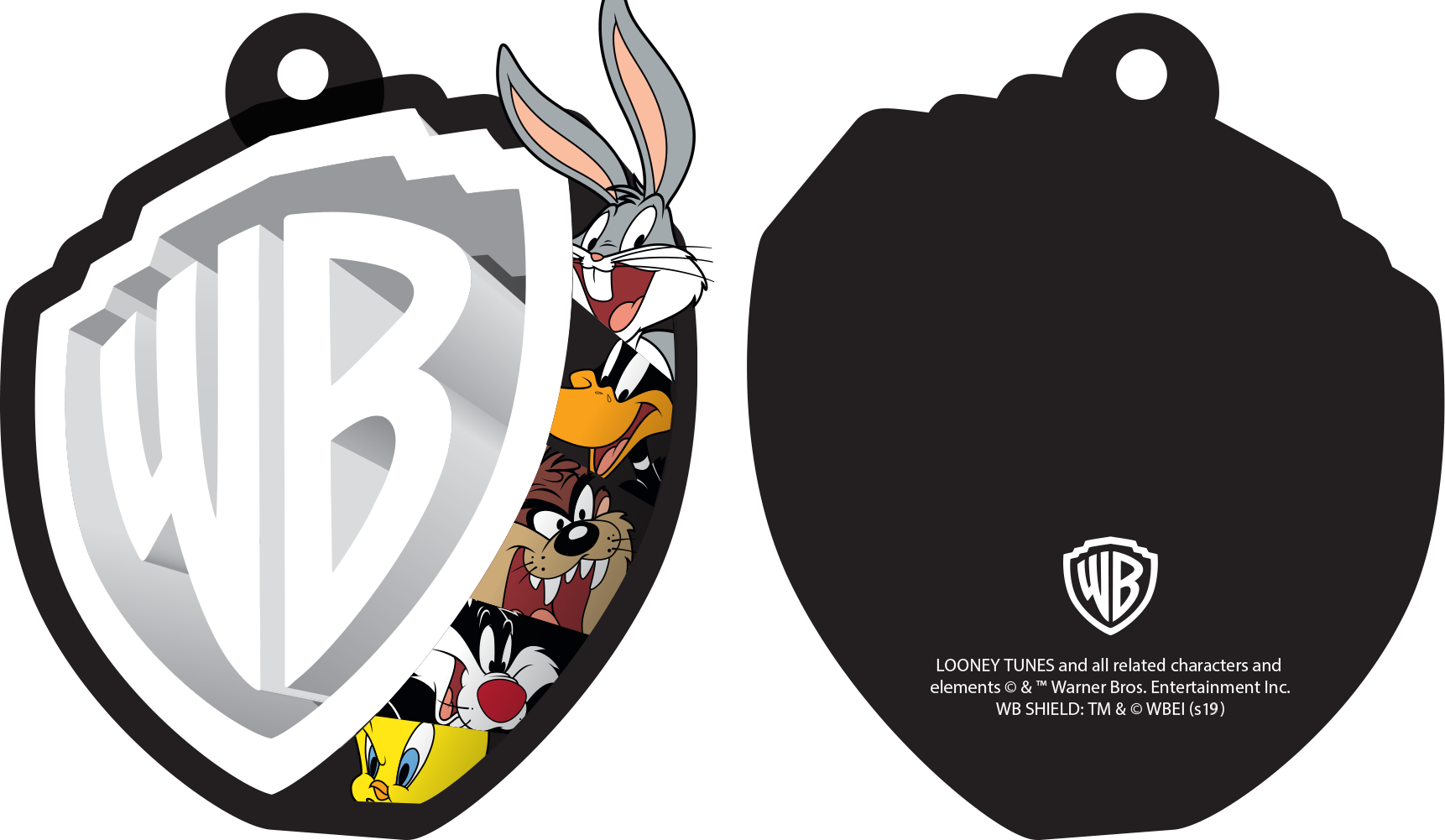 Looney Tunes Bugs Bunny Logo Carrot Smile Women's T-shirt