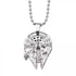 Star Wars Millennium Falcon Stainless Steel Pendant Necklace