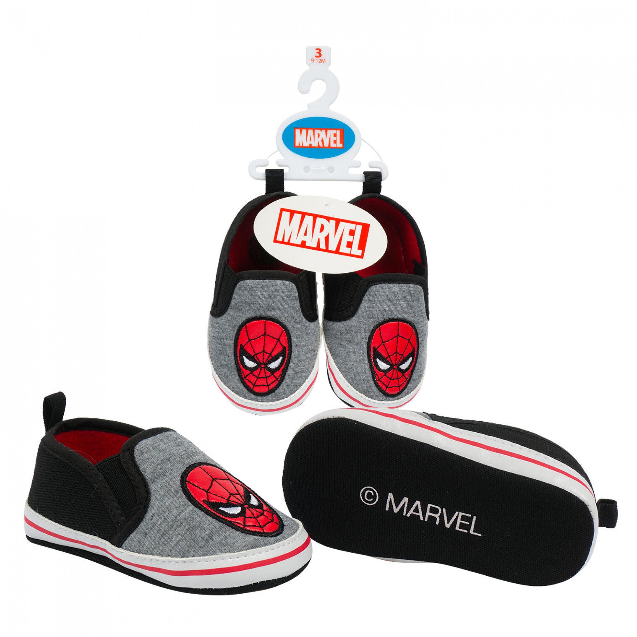 Spider-Man Character Face Baby Shoes