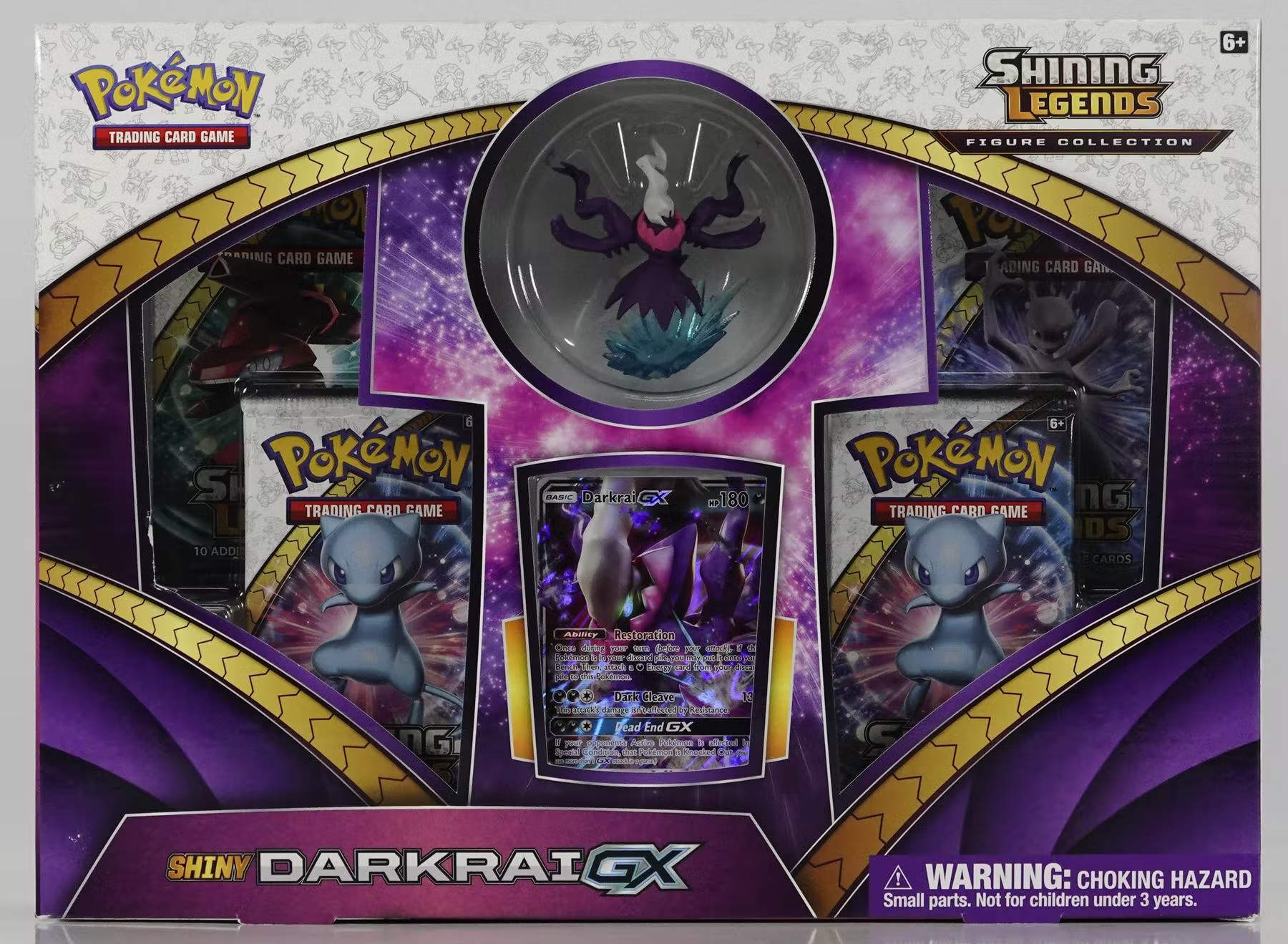 Pokemon Shining Legends Shiny Darkrai GX Figure Collection