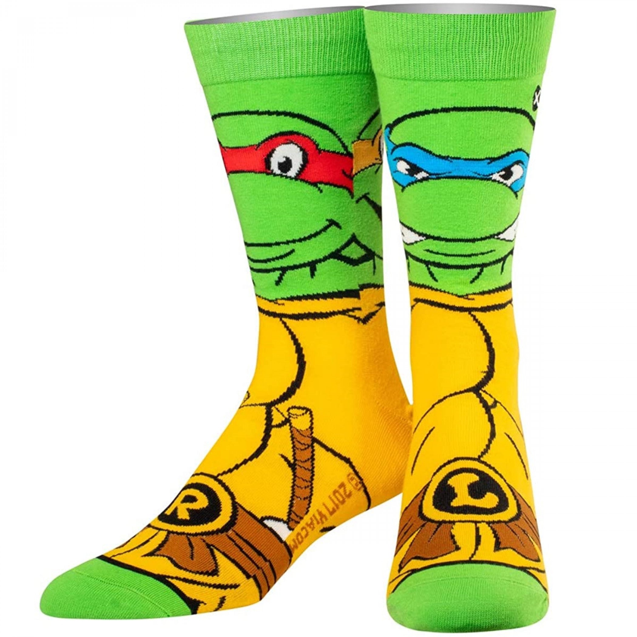 Teenage Mutant Ninja Turtle Retro Turtle Crew Socks