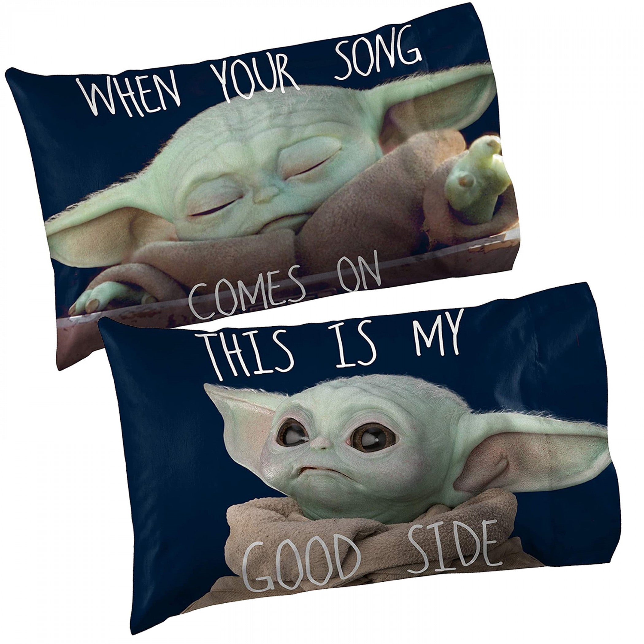 Star Wars The Mandalorian The Child Memes 1-Pack Reversible Pillowcase