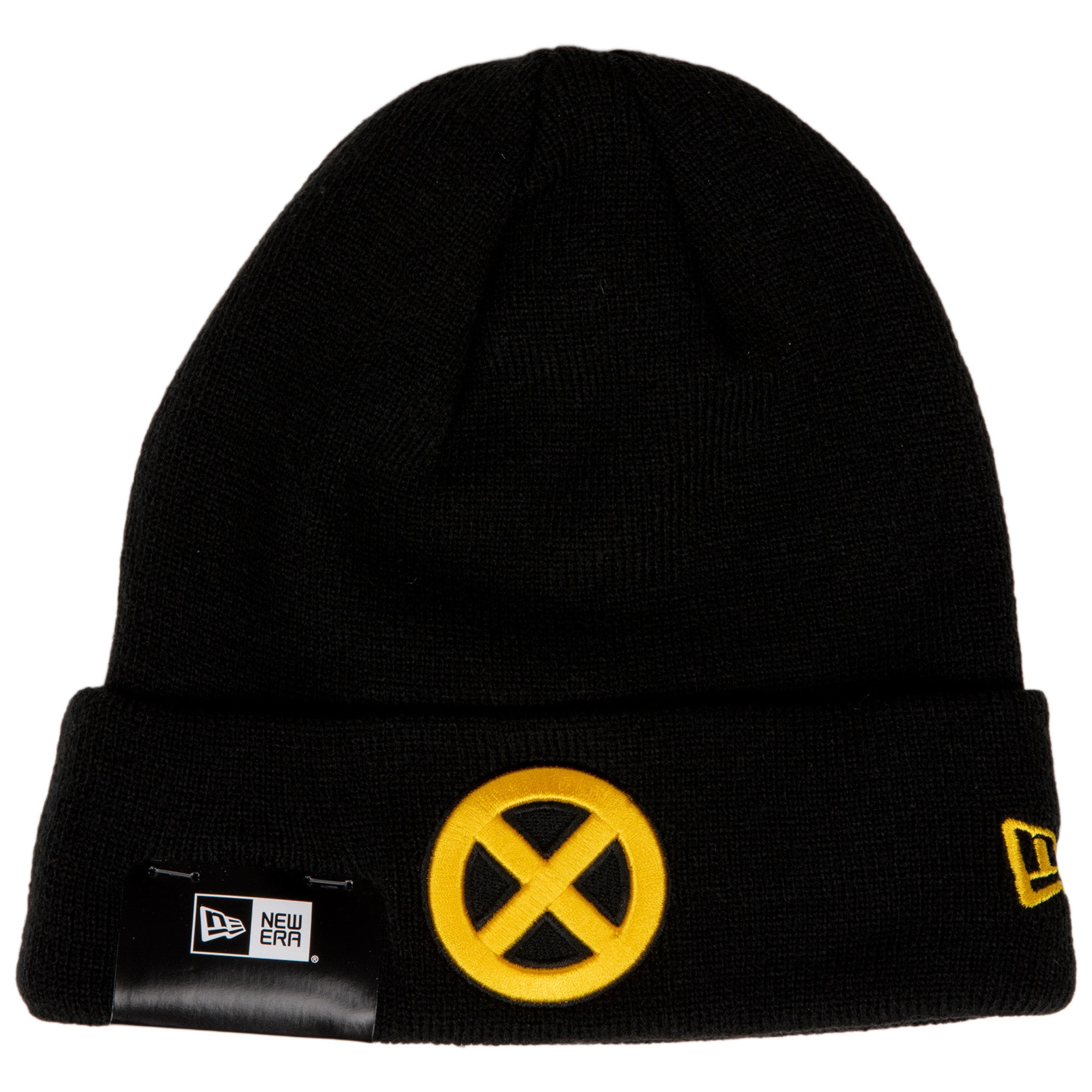 X-Men Yellow Symbol Cuff Knit New Era Beanie