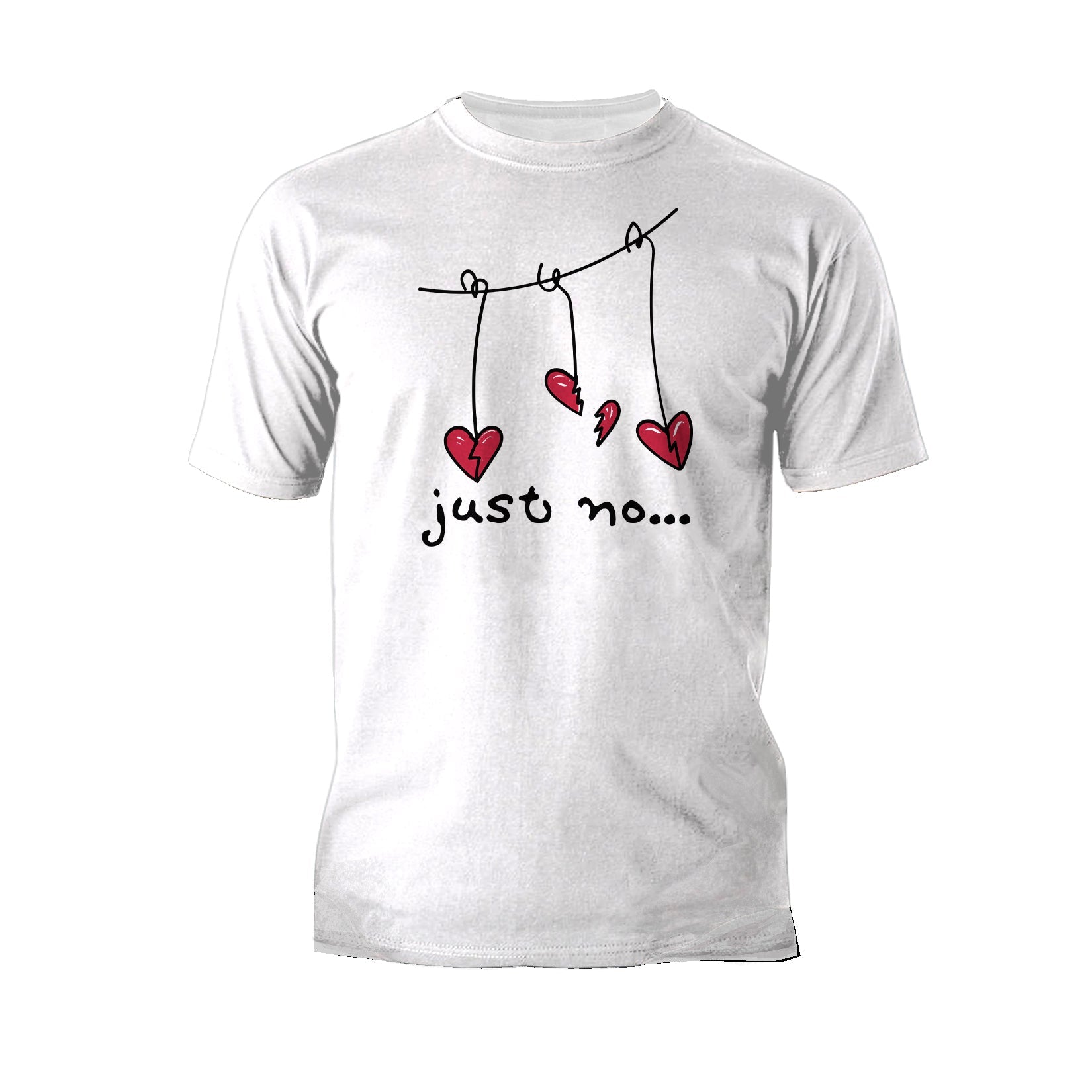 Anti Valentine Just No Men's T-shirt