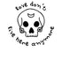Anti Valentine Love Don't Live Here Skull Men's T-shirt