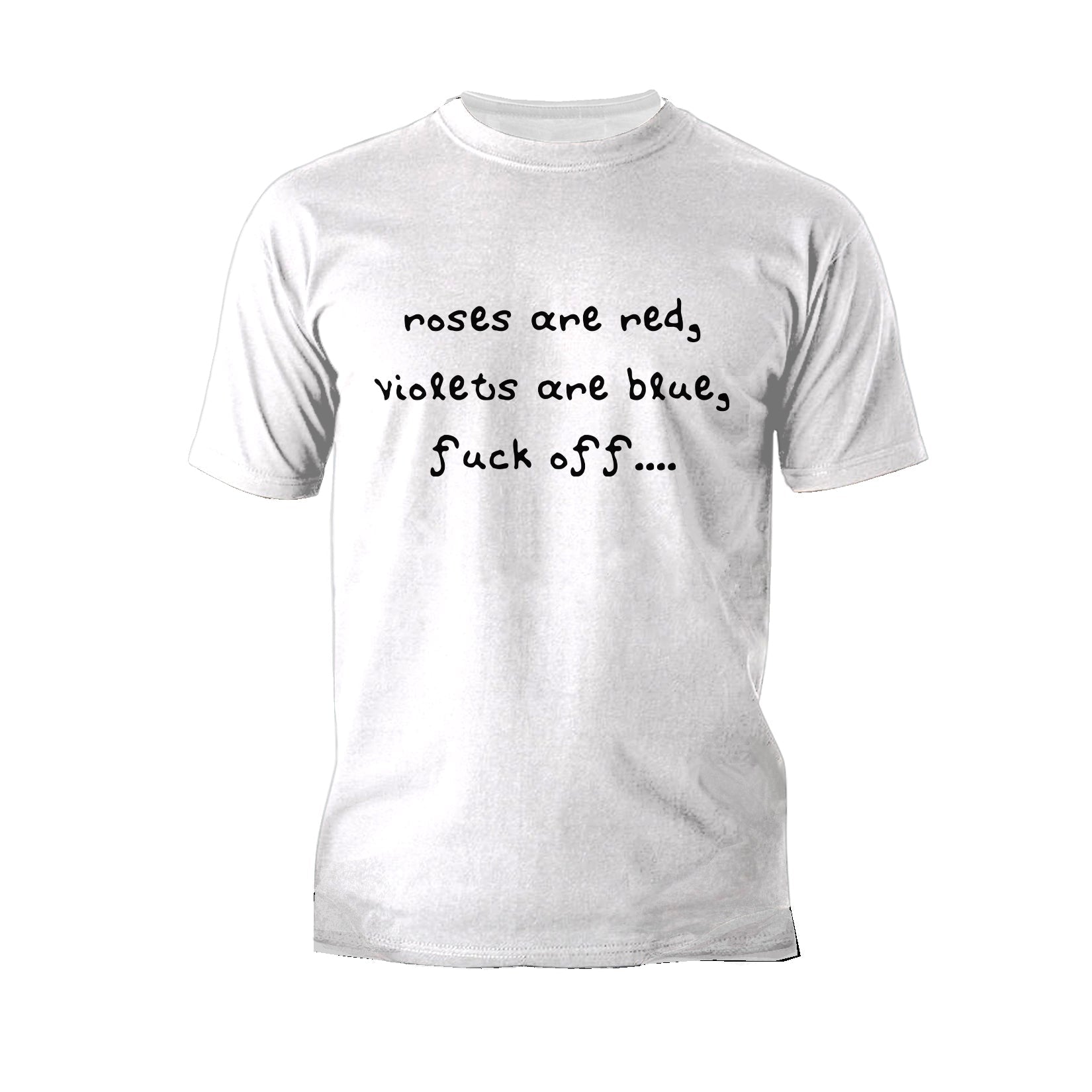Anti Valentine Poem Men's T-shirt