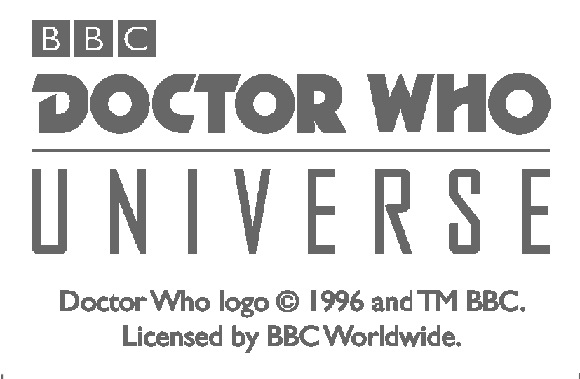 Doctor Who Pattern Tardis Dalek Official Women's T-shirt