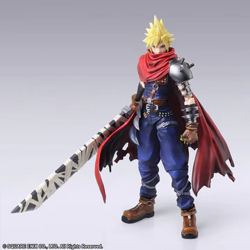Final Fantasy VII Cloud Strife Bring Arts Another Form Ver