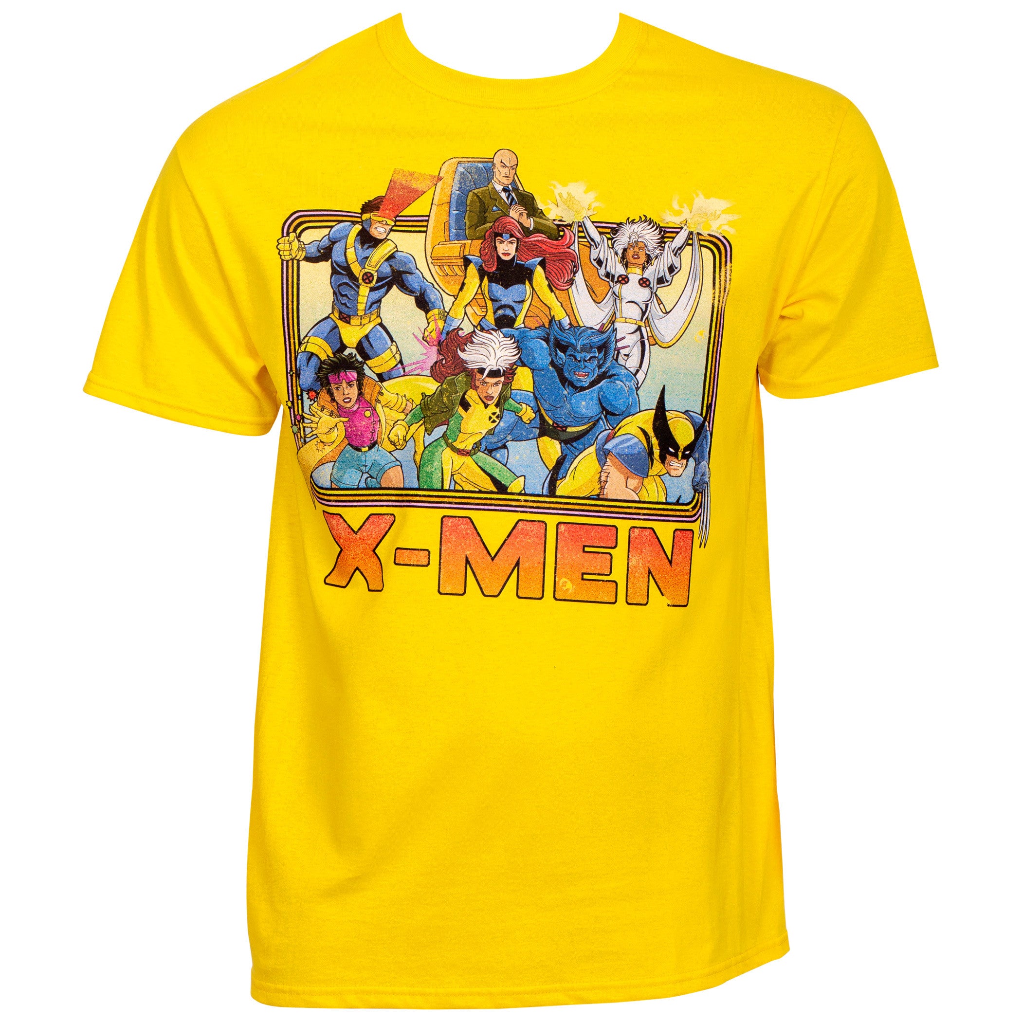 Marvel X-Men 90's Cartoon Lineup T-Shirt