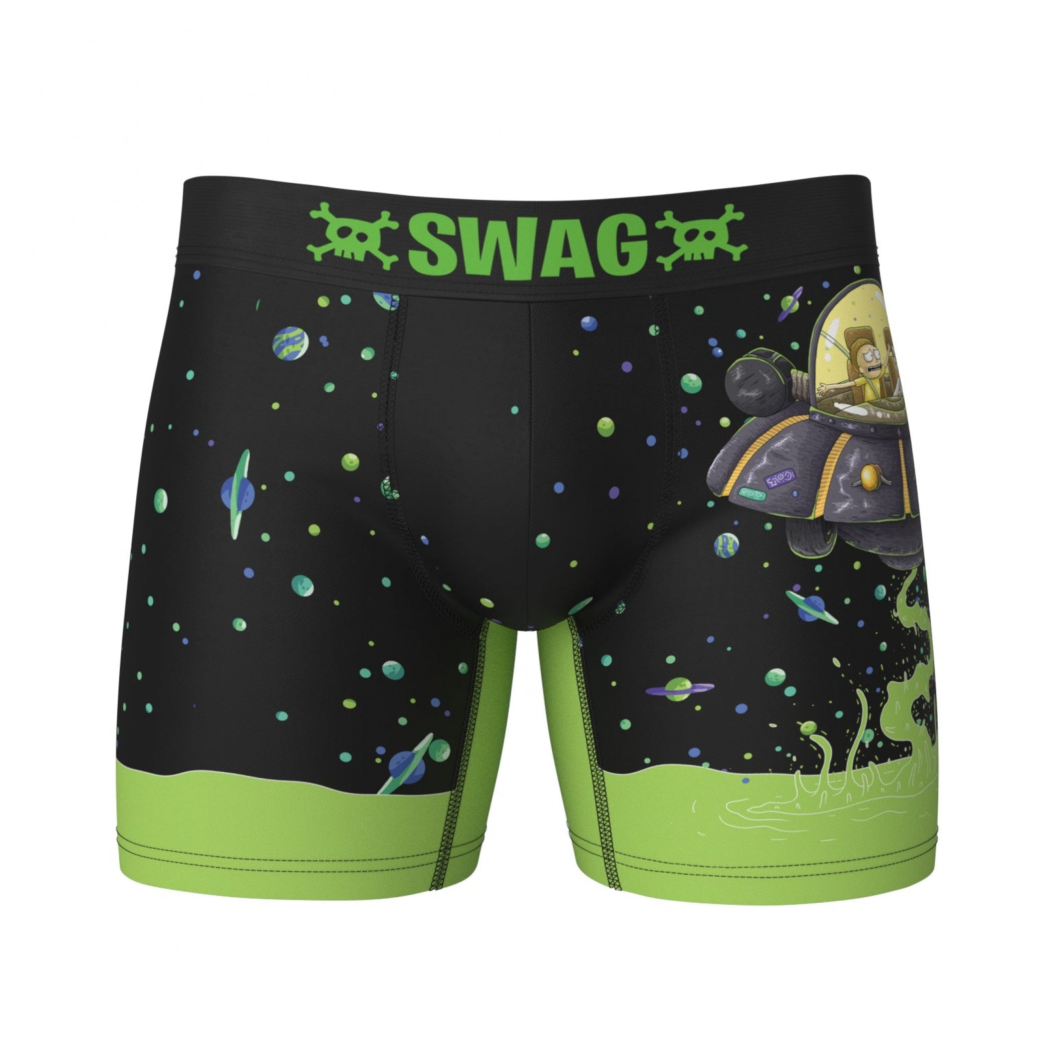 Rick and Morty UFO Swag Boxer Briefs – yellowboxcollectables