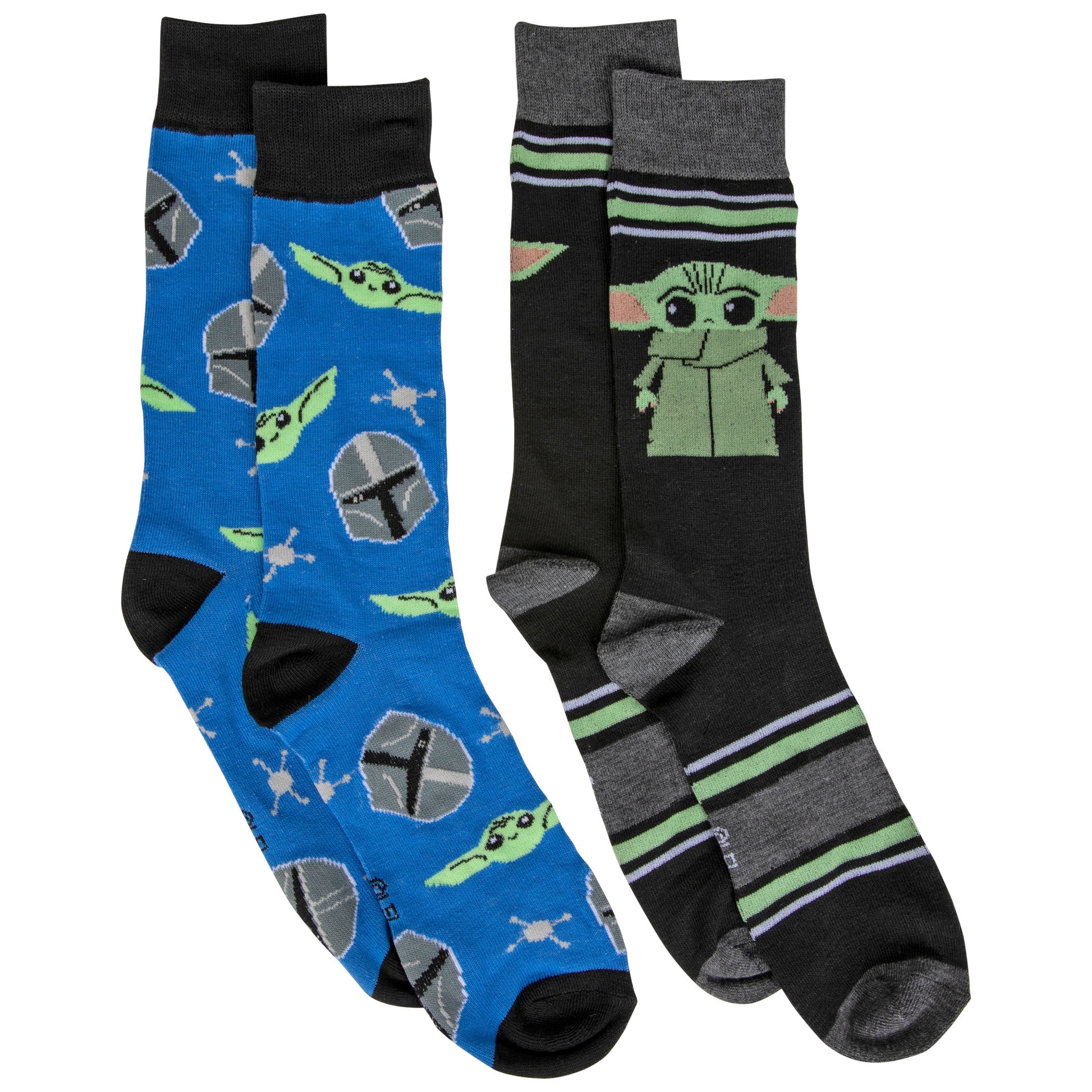Star Wars The Mandalorian The Child & The Way 2-Pack of Casual Crew Socks