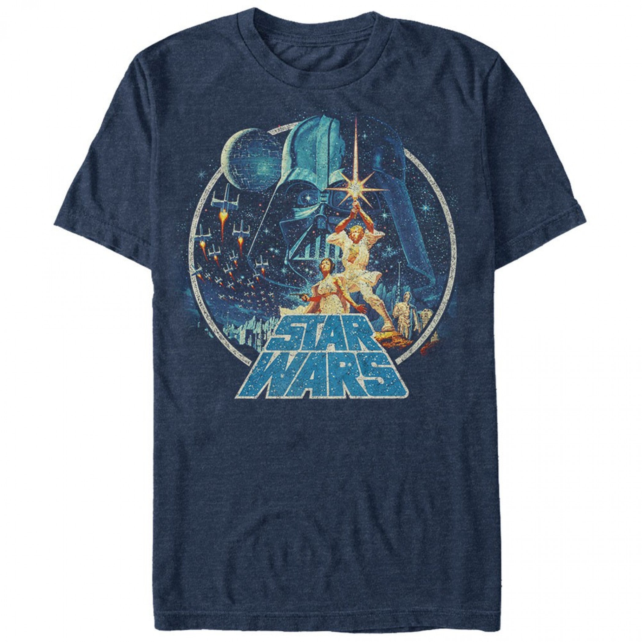 Star Wars Classic Scene Circle Men's T-Shirt