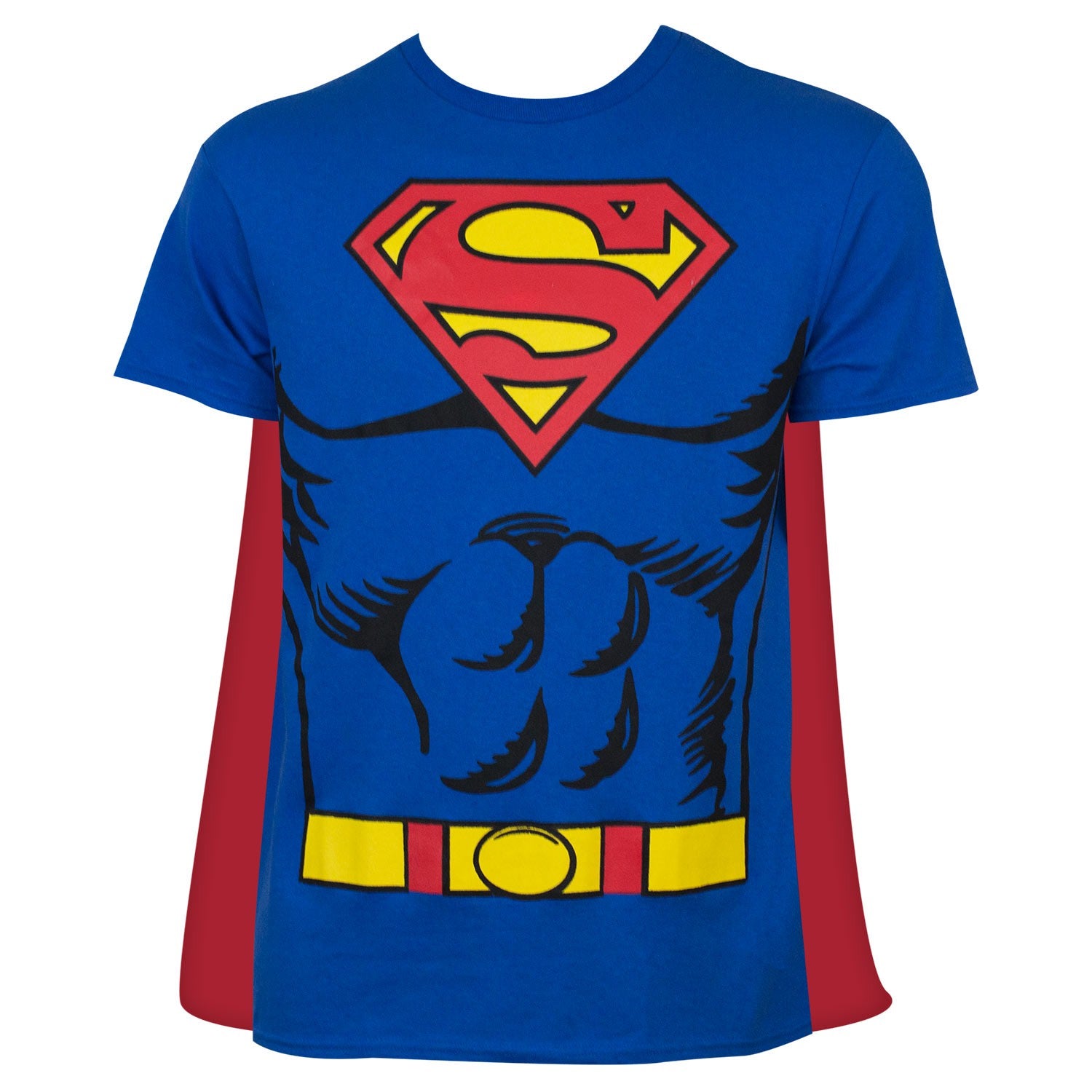 Superman Cape Costume Tee Shirt