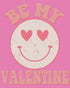 Valentine Retro Love Vintage Cute Heart Face Men's T-shirt