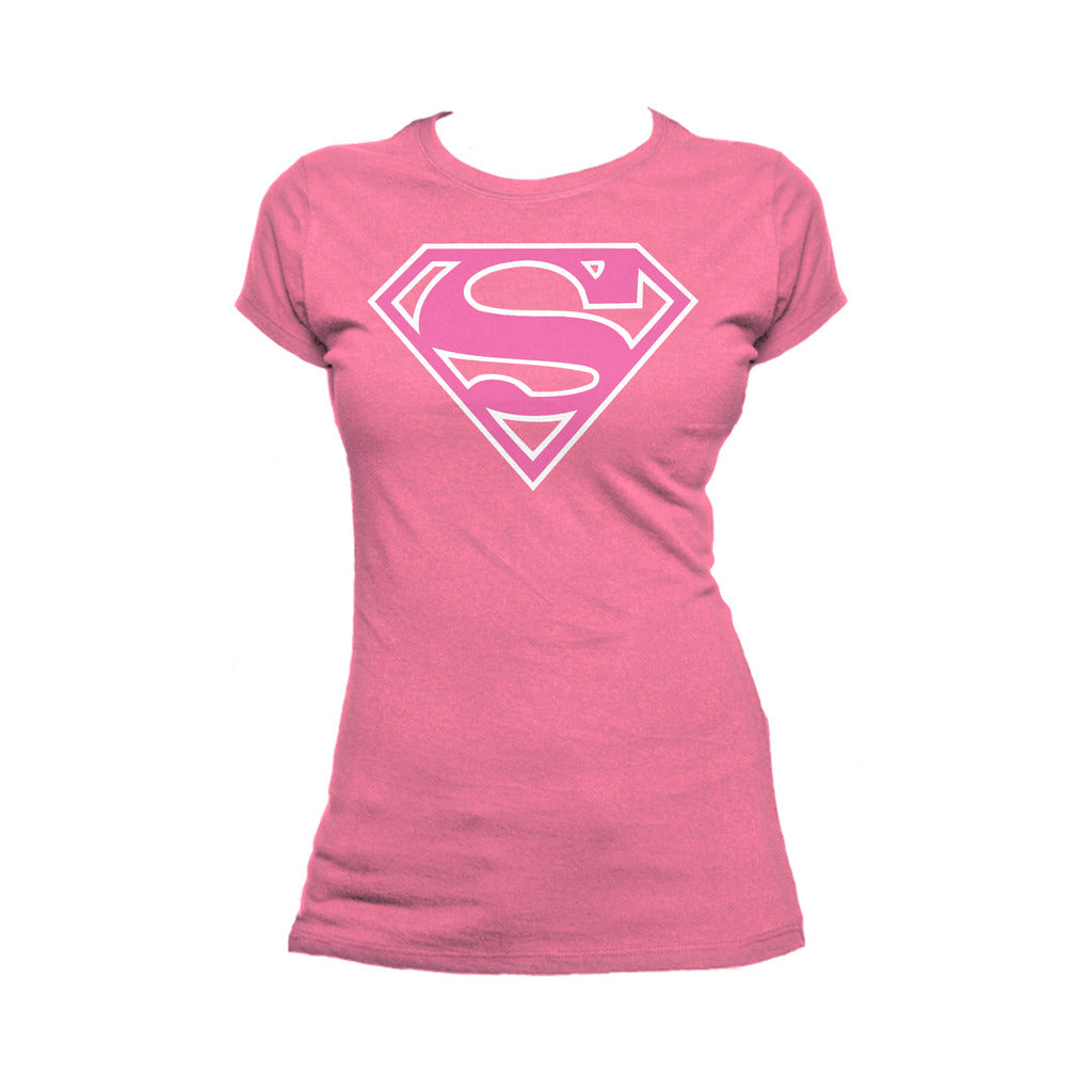 DC Comics Supergirl Logo Classic Official Women's T-shirt ()