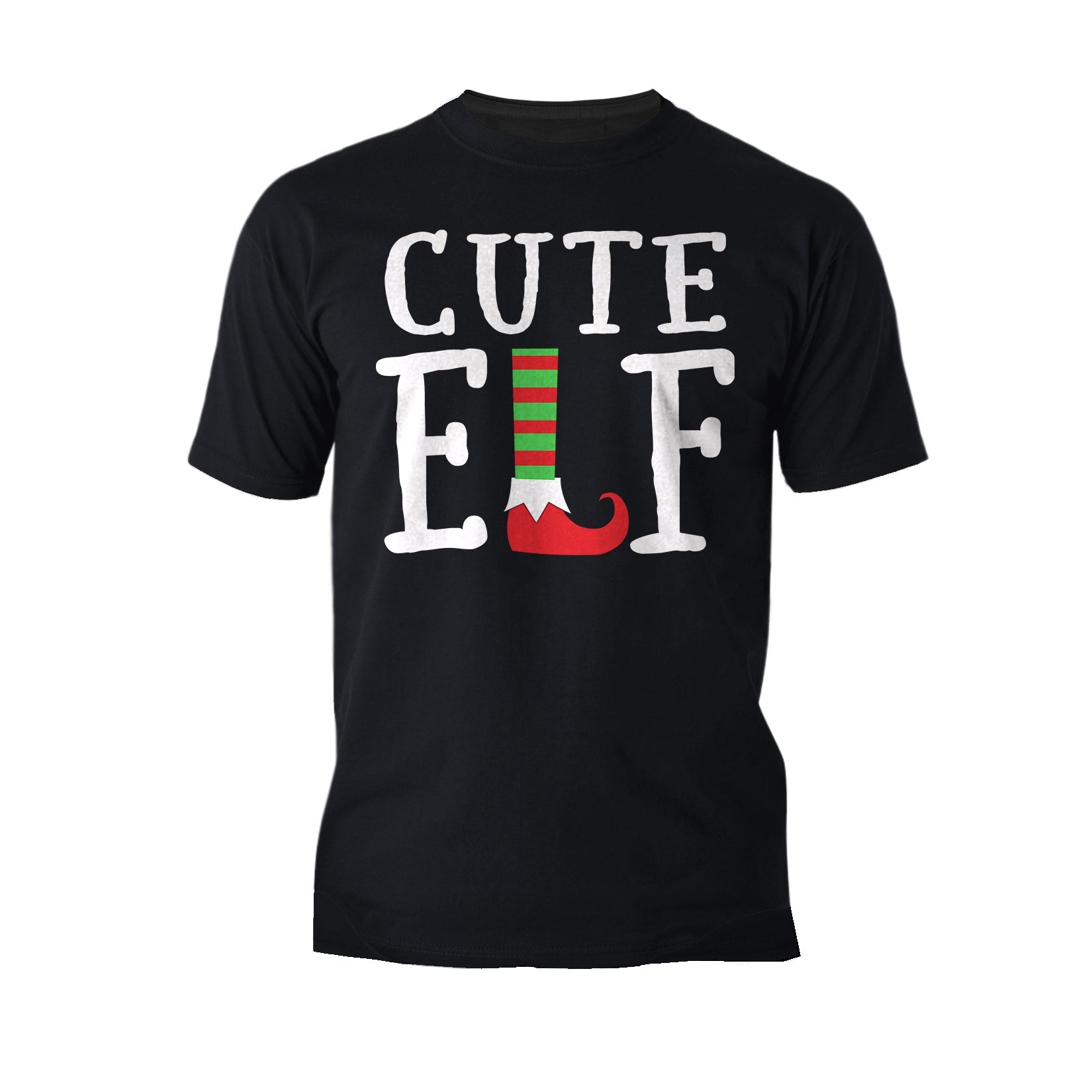 Christmas Elf Squad Cute Shoes Meme Funny Matching Family Men's T-Shirt