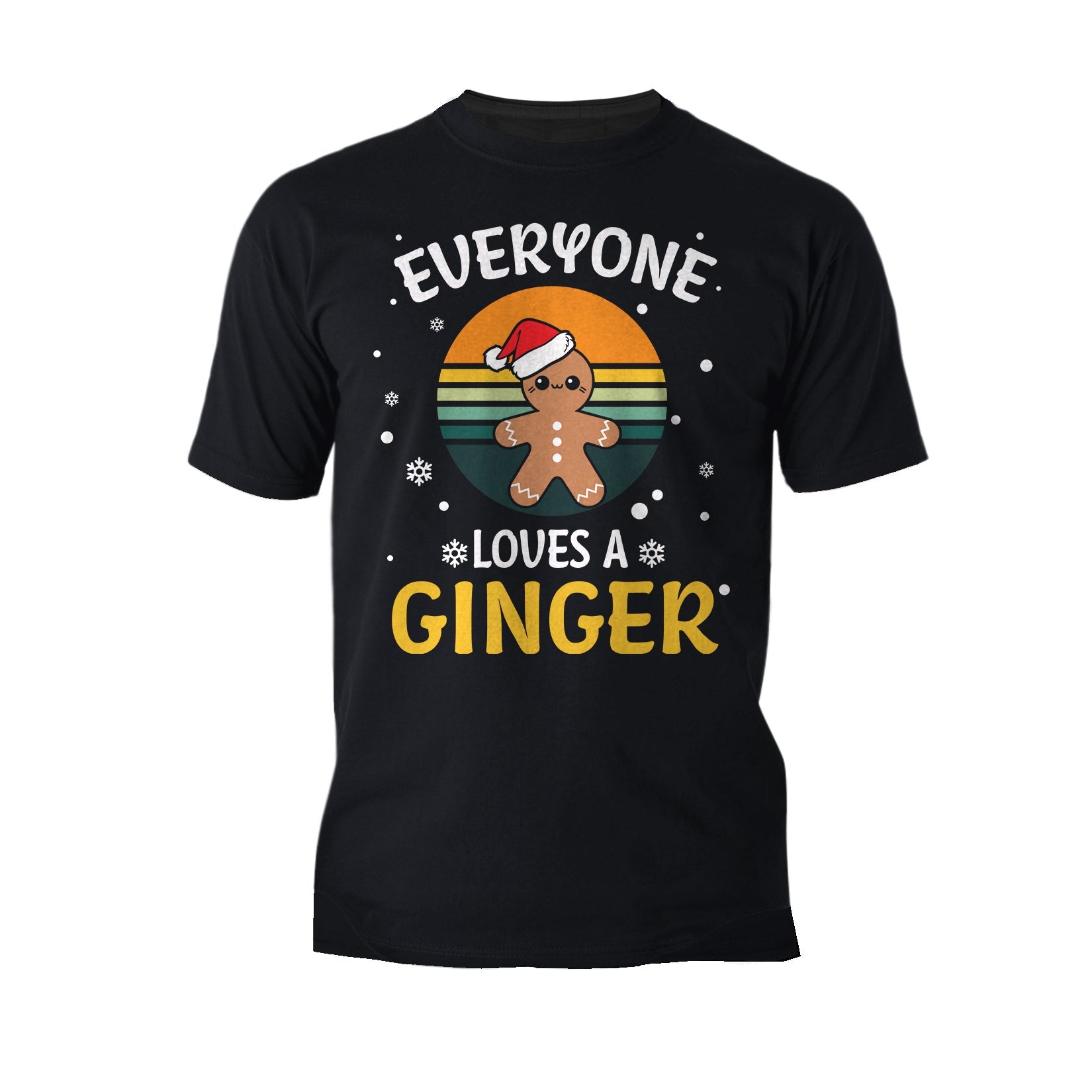 Christmas Ginger Everyone Loves Meme Fun Gingerbread Man Lol Men's T-Shirt