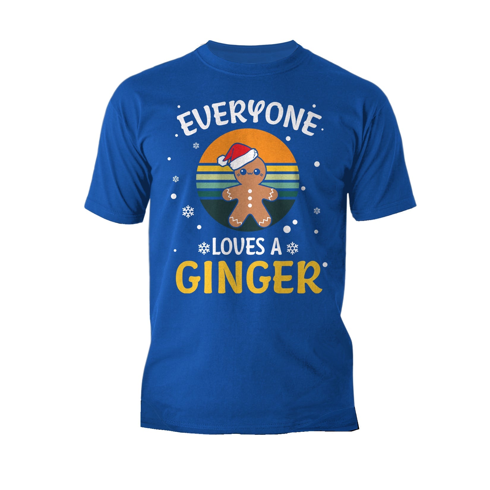 Christmas Ginger Everyone Loves Meme Fun Gingerbread Man Lol Men's T-Shirt