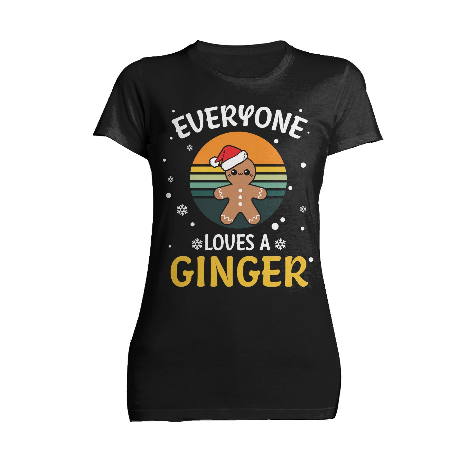 Christmas Ginger Everyone Loves Meme Fun Gingerbread Man Lol Women's T-Shirt