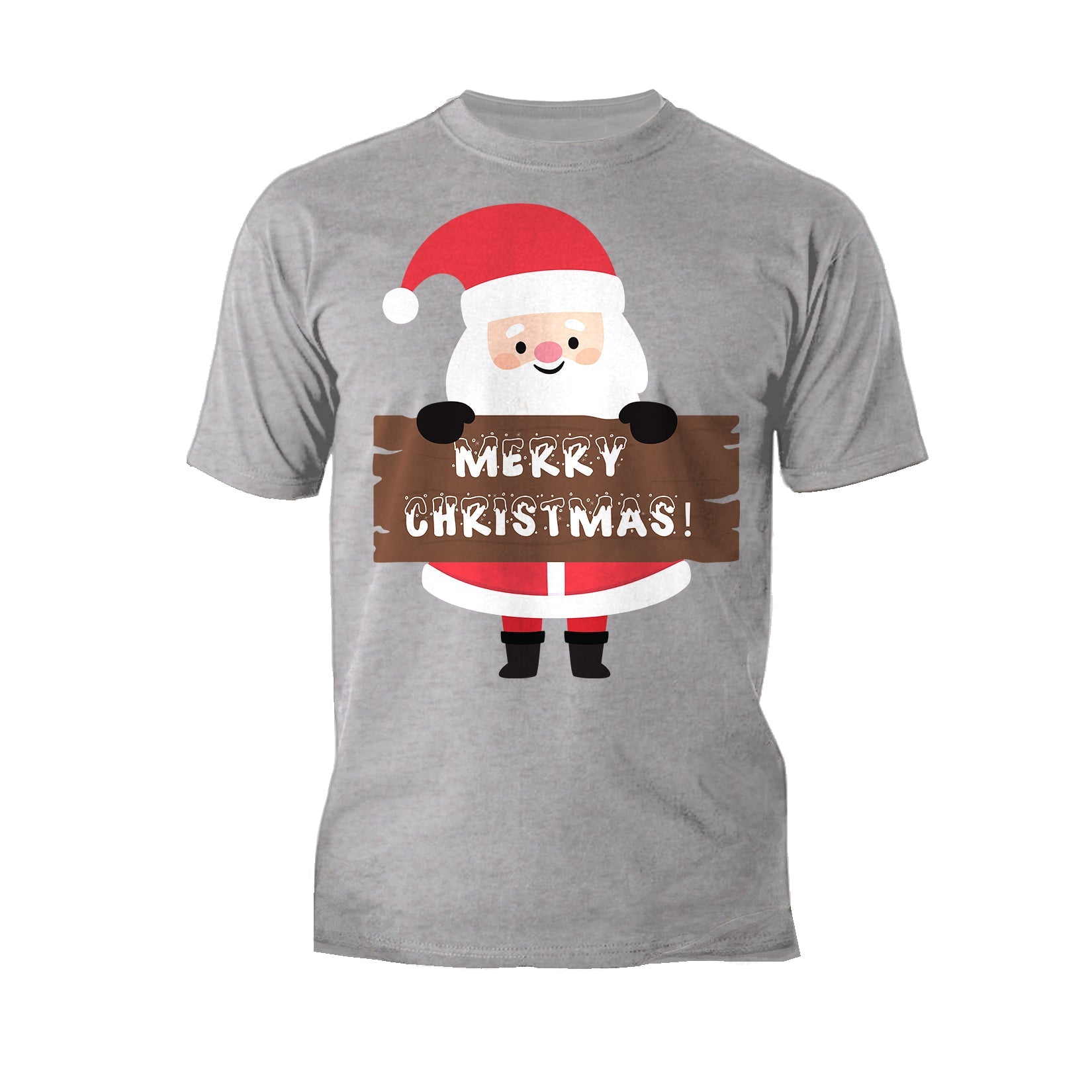 Christmas Santa Merry Xmas Joy Cute Fun Matching Family Men's T-Shirt