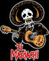 Halloween Day Of The Dead El Mariachi Guitar Sugar Skull Official Women's T-shirt