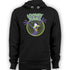 Looney Tunes Daffy Duck Logo Crazy Official Hoodie ()
