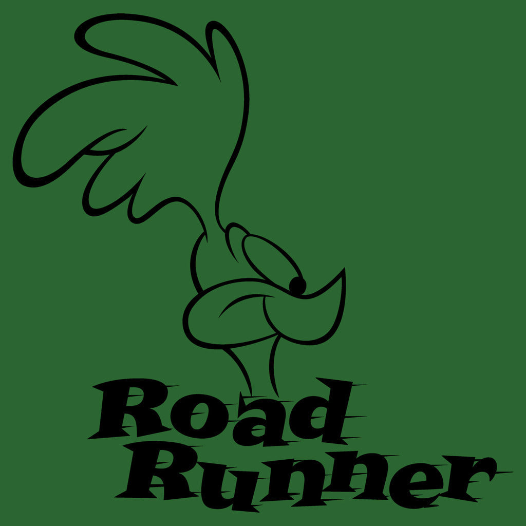 Looney Tunes Road Runner +Logo Profile Official Women's T-Shirt ()