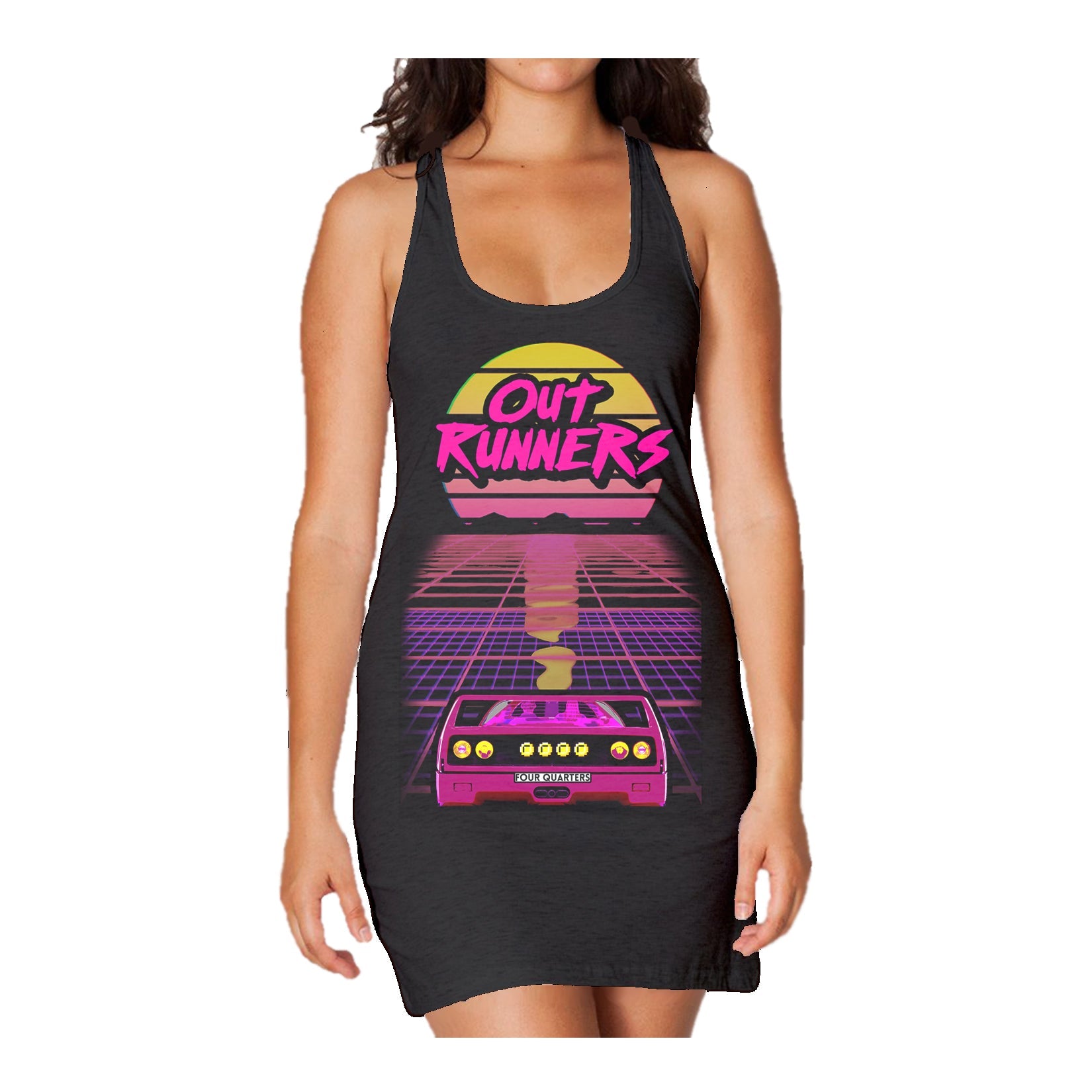 The Four Quarters Outrunners Flyer Official Women's Long Tank Dress ()