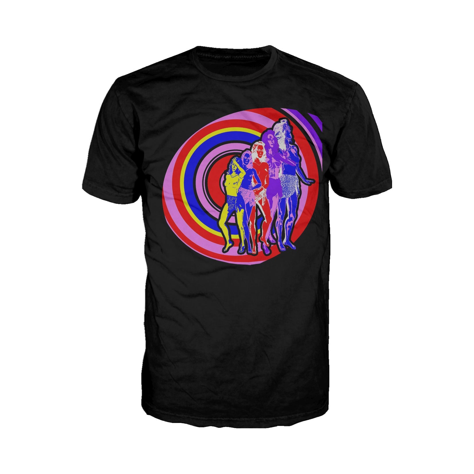 US Brand X Future Retro Spiral Babe Official Men's T-shirt ()