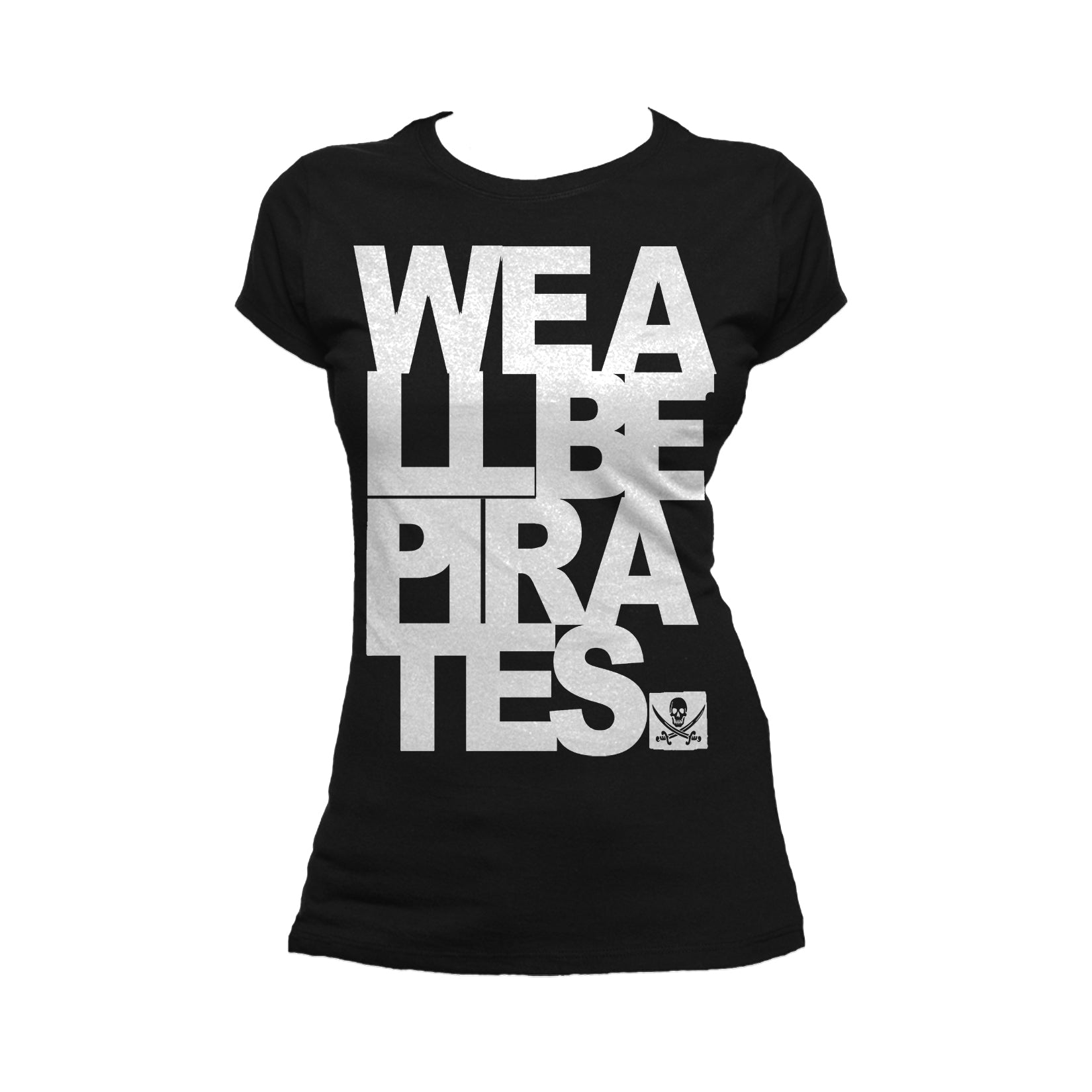 US Brand X Sci Funk We Be Pirates Official Women's T-Shirt ()