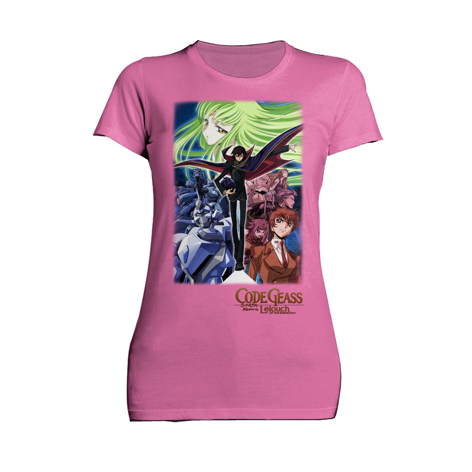 Code Geass Character Collage Official Women's T-shirt