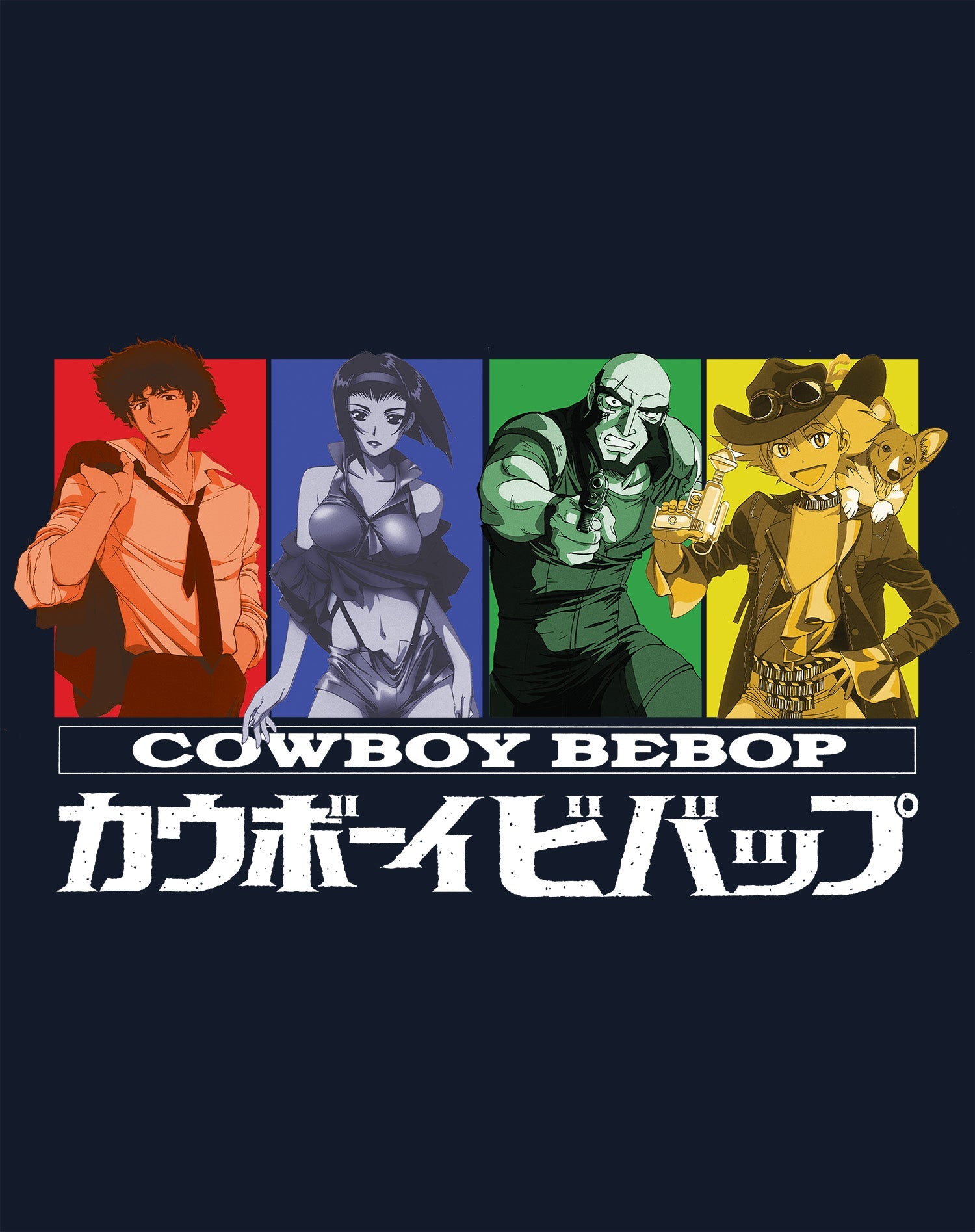 Cowboy Bebop Character Collage Official Women's T-shirt