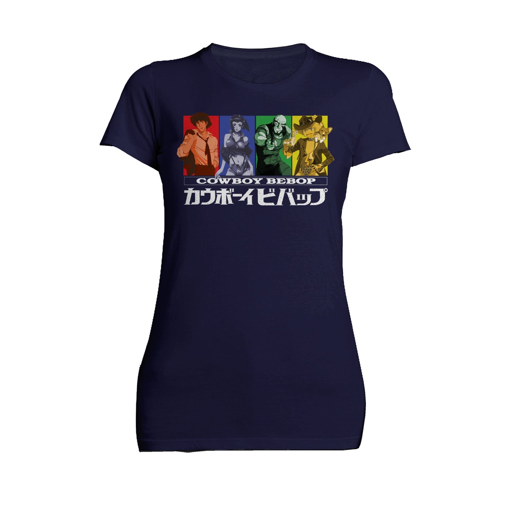 Cowboy Bebop Character Collage Official Women's T-shirt