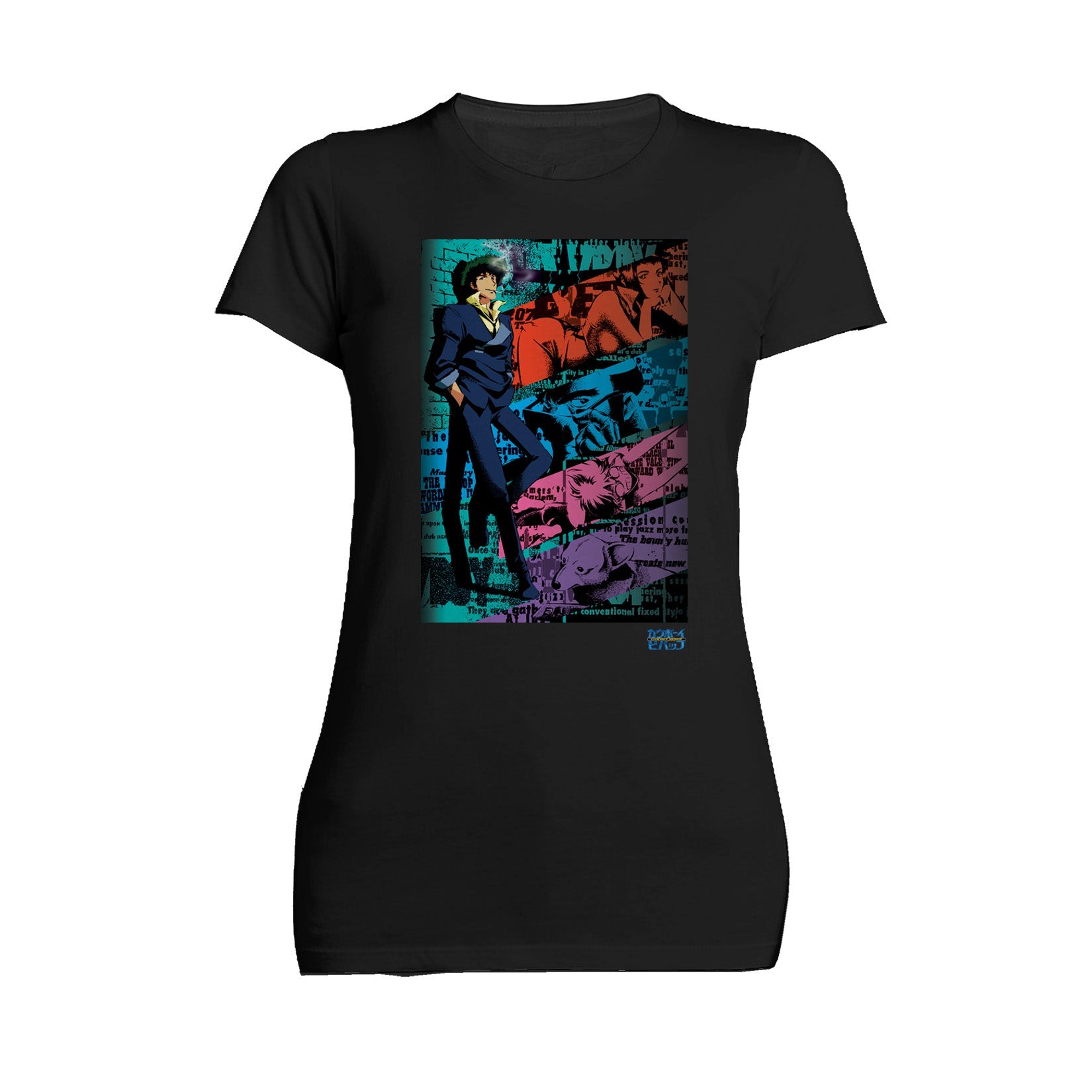 Cowboy Bebop Graffiti Pose Official Women's T-shirt
