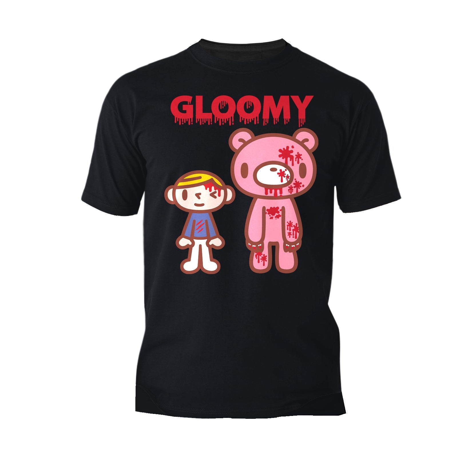 Gloomy Bear Blood Splatter Official Men's T-shirt