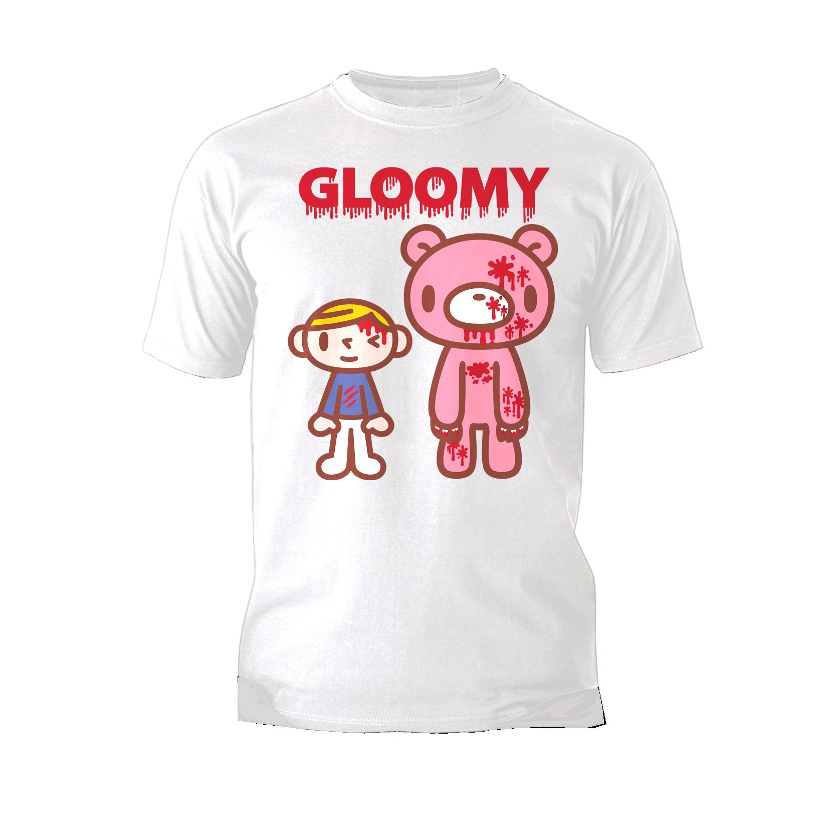 Gloomy Bear Blood Splatter Official Men's T-shirt