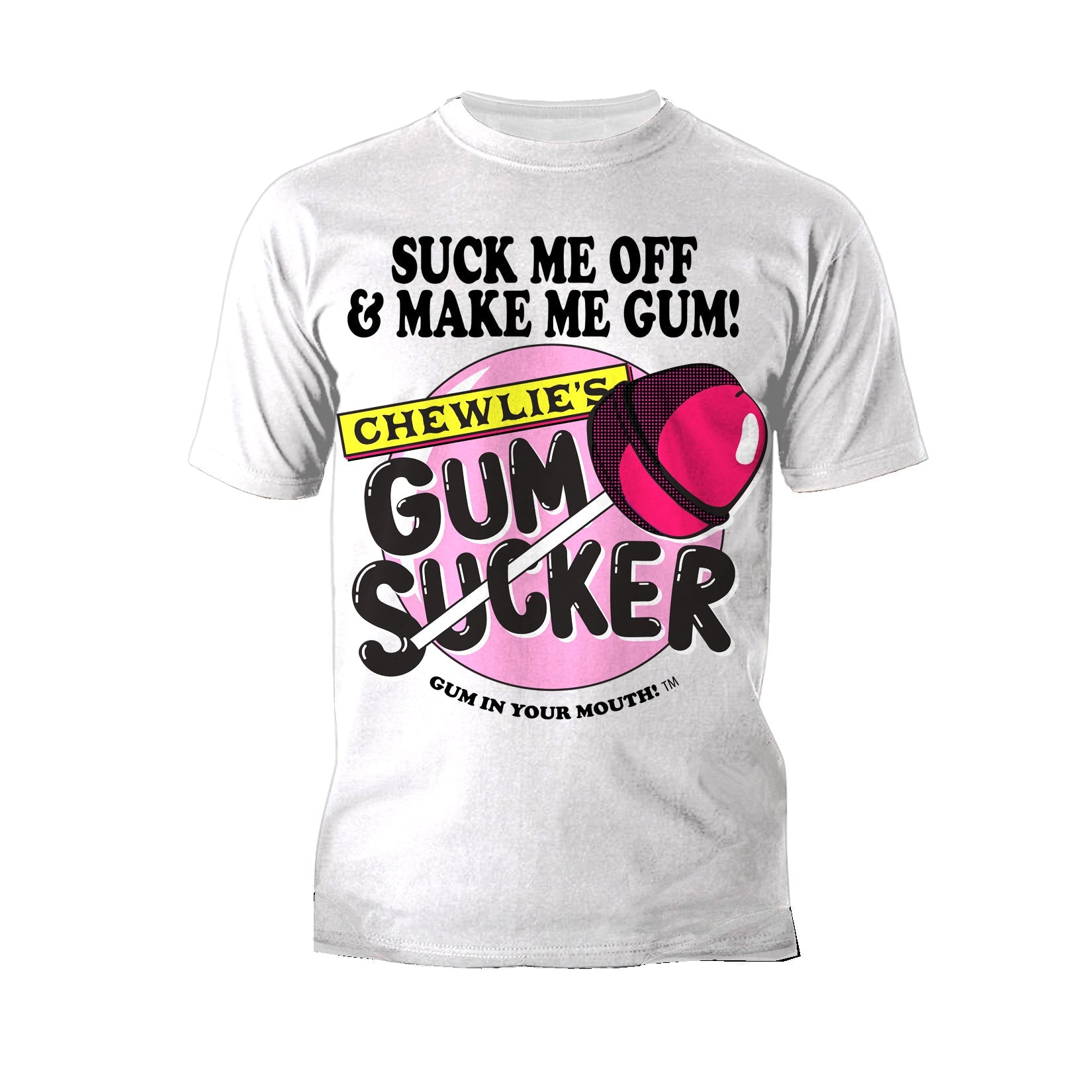 Kevin Smith Clerks 3 Chewlie's Gum Sucker Lolly Pop Logo Official Men's T-Shirt